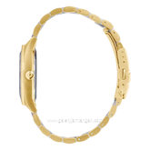 CHRIST VERRA Lady Bold CV 12351L-52 WHT Combination Gold White Stainless Steel Ceramic Strap